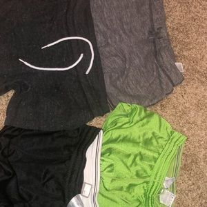 girls shorts - different brands